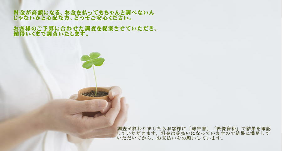 ���q�l�̂��\�Z�ɍ��킹���������Ă����Ă��������A�[�������܂Œ����������܂��B